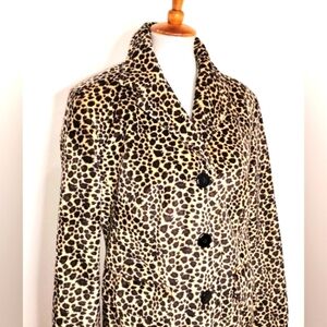 LIGHTWEIGHT LEOPARD COAT